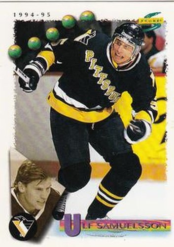 #156 Ulf Samuelsson - Pittsburgh Penguins - 1994-95 Score Hockey