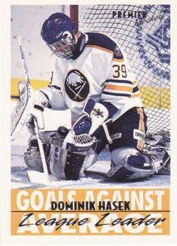 #156 Dominik Hasek - Buffalo Sabres - 1994-95 O-Pee-Chee Premier Hockey