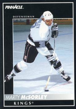 #156 Marty McSorley - Los Angeles Kings - 1992-93 Pinnacle Canadian Hockey