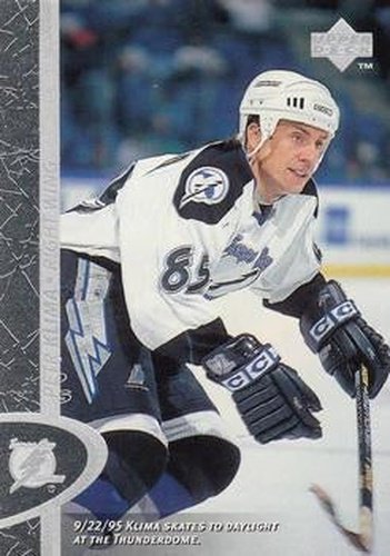 #156 Petr Klima - Tampa Bay Lightning - 1996-97 Upper Deck Hockey