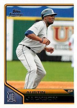 #156 Austin Jackson - Detroit Tigers - 2011 Topps Lineage Baseball
