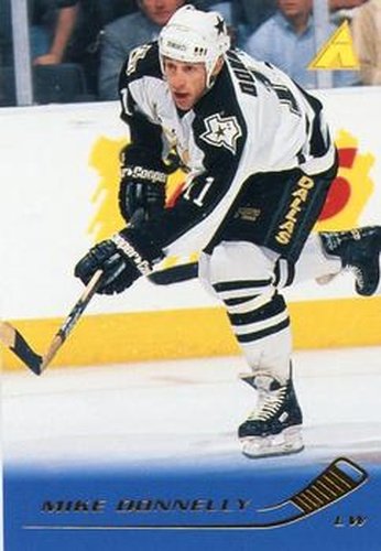 #156 Mike Donnelly - Dallas Stars - 1995-96 Pinnacle Hockey