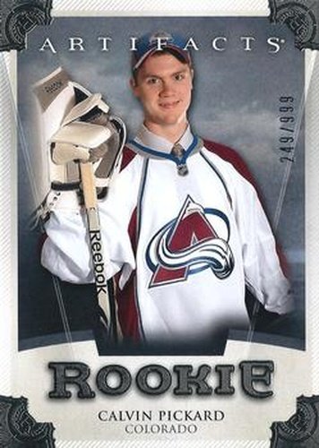 #156 Calvin Pickard - Colorado Avalanche - 2013-14 Upper Deck Artifacts Hockey