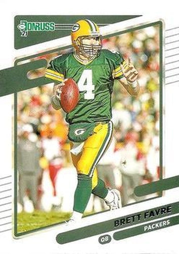 #156 Brett Favre - Green Bay Packers - 2021 Donruss Football