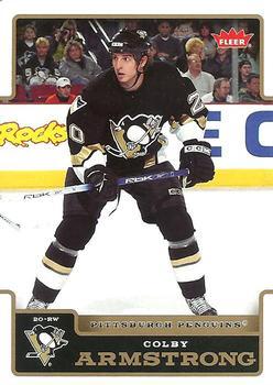 #156 Colby Armstrong - Pittsburgh Penguins - 2006-07 Fleer Hockey