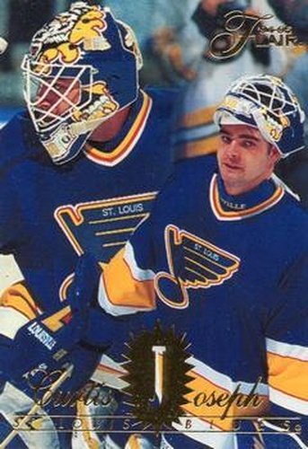 #156 Curtis Joseph - St. Louis Blues - 1994-95 Flair Hockey