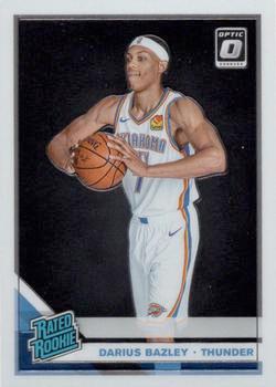 #156 Darius Bazley - Oklahoma City Thunder - 2019-20 Donruss Optic Basketball