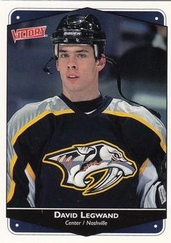#156 David Legwand - Nashville Predators - 1999-00 Upper Deck Victory Hockey