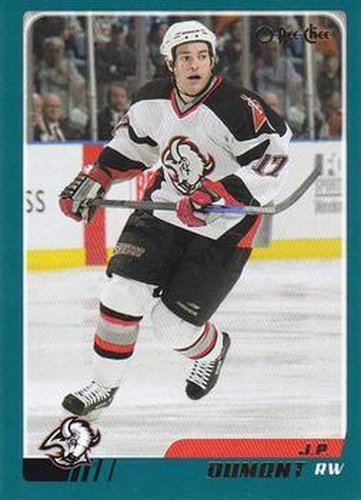 #156 J.P. Dumont - Buffalo Sabres - 2003-04 O-Pee-Chee Hockey