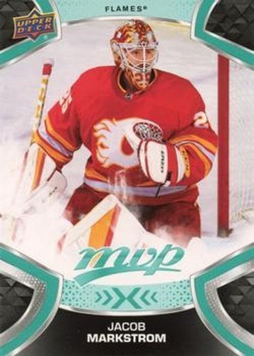 #156 Jacob Markstrom - Calgary Flames - 2021-22 Upper Deck MVP Hockey