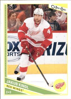 #156 Jakub Kindl - Detroit Red Wings - 2013-14 O-Pee-Chee Hockey