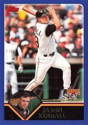#156 Jason Kendall - Pittsburgh Pirates - 2003 Topps Baseball