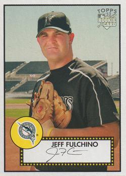 #156 Jeff Fulchino - Florida Marlins - 2006 Topps 1952 Edition Baseball
