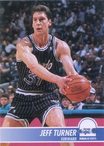 #156 Jeff Turner - Orlando Magic - 1994-95 Hoops Basketball