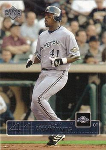 #156 Jeffrey Hammonds - Milwaukee Brewers - 2003 Upper Deck Baseball