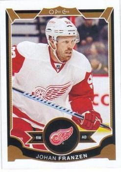 #156 Johan Franzen - Detroit Red Wings - 2015-16 O-Pee-Chee Hockey