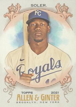 #156 Jorge Soler - Kansas City Royals - 2021 Topps Allen & Ginter Baseball