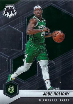 #156 Jrue Holiday - Milwaukee Bucks - 2020-21 Panini Mosaic Basketball