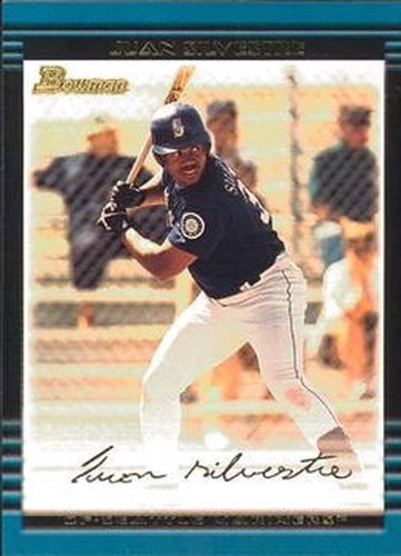 #156 Juan Silvestre - Seattle Mariners - 2002 Bowman Baseball