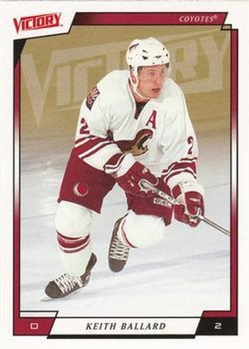 #156 Keith Ballard - Phoenix Coyotes - 2006-07 Upper Deck Victory Hockey