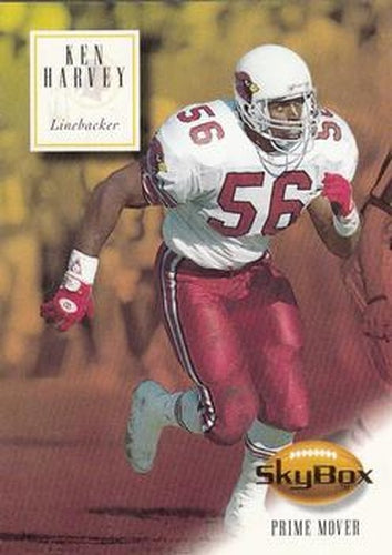 #156 Ken Harvey - Washington Redskins - 1994 SkyBox Premium Football