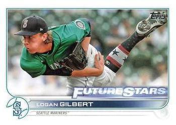 #156 Logan Gilbert - Seattle Mariners - 2022 Topps Baseball