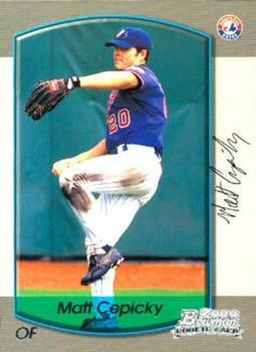 #156 Matt Cepicky - Montreal Expos - 2000 Bowman Baseball