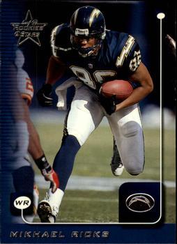 #156 Mikhael Ricks - San Diego Chargers - 1999 Leaf Rookies & Stars Football