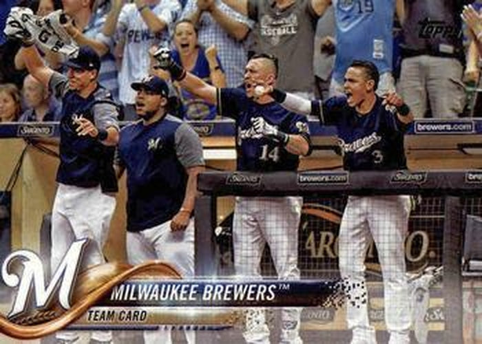 #156 Milwaukee Brewers - Milwaukee Brewers - 2018 Topps Baseball