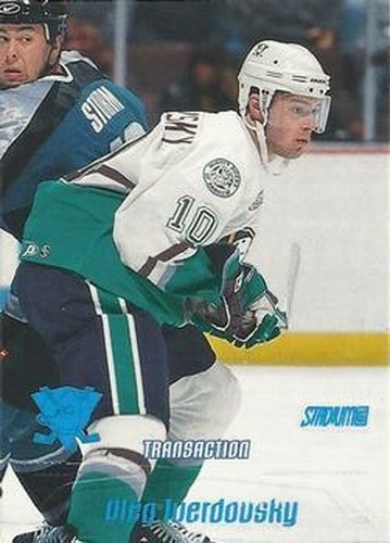 #156 Oleg Tverdovsky - Anaheim Mighty Ducks - 1999-00 Stadium Club Hockey