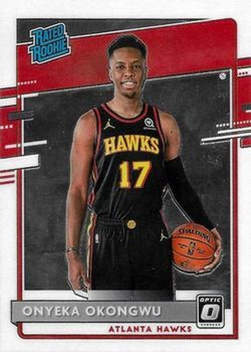 #156 Onyeka Okongwu - Atlanta Hawks - 2020-21 Donruss Optic Basketball