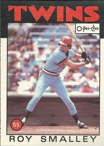 #156 Roy Smalley - Minnesota Twins - 1986 O-Pee-Chee Baseball