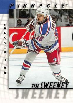 #156 Tim Sweeney - New York Rangers - 1997-98 Pinnacle Be a Player Hockey