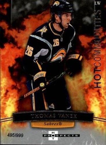 #156 Thomas Vanek - Buffalo Sabres - 2007-08 Fleer Hot Prospects Hockey
