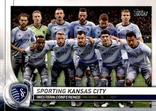 #156 Sporting Kansas City - Sporting Kansas City - 2020 Topps MLS Soccer