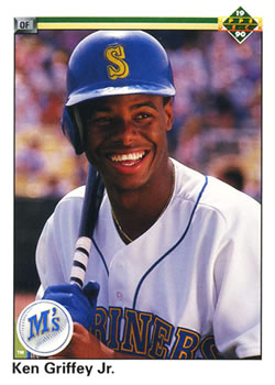 #156 Ken Griffey Jr. - Seattle Mariners - 1990 Upper Deck Baseball