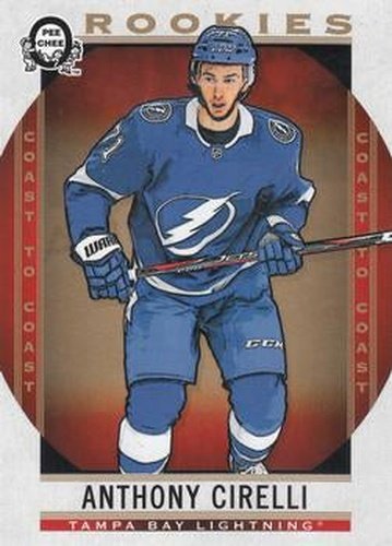#156 Anthony Cirelli - Tampa Bay Lightning - 2018-19 O-Pee-Chee Coast to Coast Hockey
