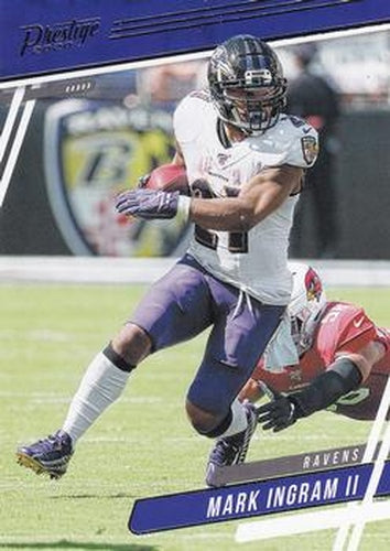 #156 Mark Ingram II - Baltimore Ravens - 2020 Panini Prestige Football