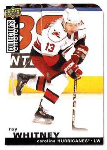 #156 Ray Whitney - Carolina Hurricanes - 2008-09 Collector's Choice Hockey