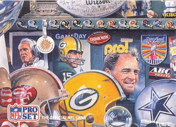 #5 Puzzle 5 - 1990-91 Pro Set Super Bowl XXV Silver Anniversary Football