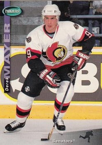 #156 Derek Mayer - Ottawa Senators - 1994-95 Parkhurst Hockey