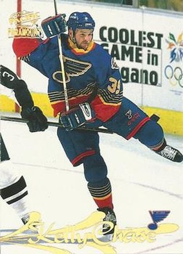 #156 Kelly Chase - St. Louis Blues - 1997-98 Pacific Paramount Hockey