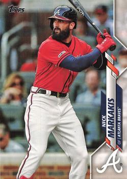 #156 Nick Markakis - Atlanta Braves - 2020 Topps Baseball