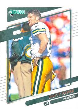 #156b Brett Favre - Green Bay Packers - 2021 Donruss Football
