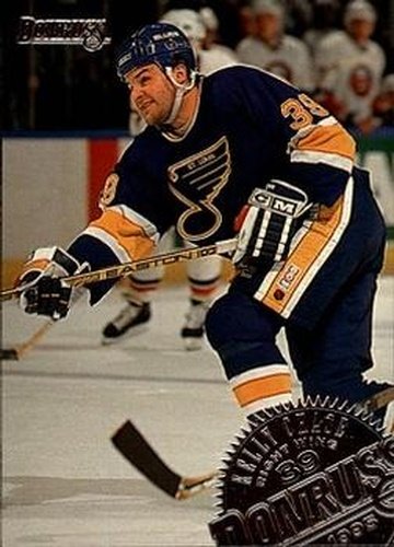 #157 Kelly Chase - St. Louis Blues - 1994-95 Donruss Hockey