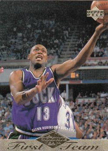 #157 Glenn Robinson - Milwaukee Bucks - 1995-96 Upper Deck Basketball