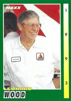 #157 Leonard Wood - Wood Brothers Racing - 1993 Maxx Racing