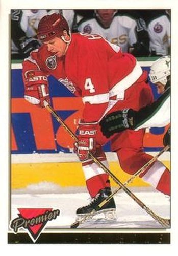 #157 Mark Howe - Detroit Red Wings - 1993-94 O-Pee-Chee Premier Hockey - Gold