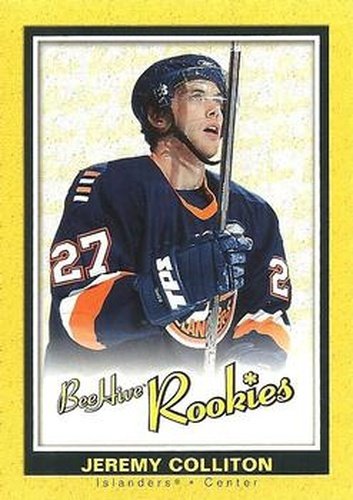 #157 Jeremy Colliton - New York Islanders - 2005-06 Upper Deck Beehive Hockey
