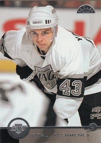 #157 Vitali Yachmenev - Los Angeles Kings - 1996-97 Leaf Hockey